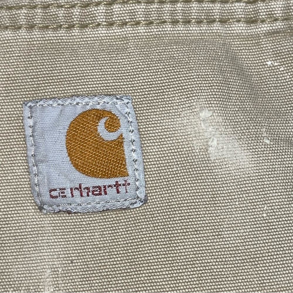 Carhartt Men’s Dungarees Rugged Flex Relaxed Fit Work Pants Khaki Tan 102291 253 - Picture 11 of 16